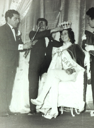 The crowning of Miss Skyline as the 1968 Miss Industry International