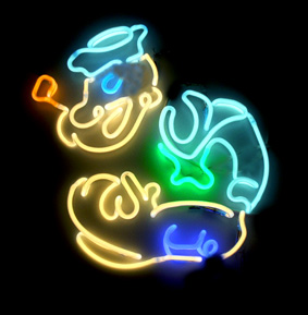 Popeye as simplified to be converted into Neon